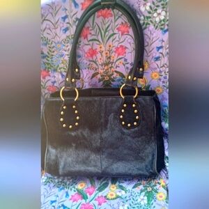 Valerie Stevens Cowhide Purse